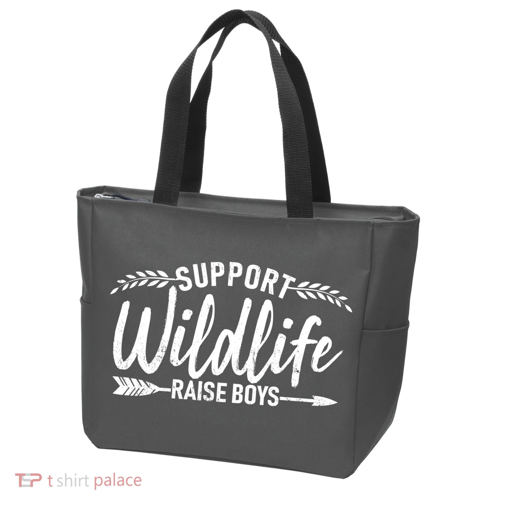 Support Wildlife Raise Boy Parents Tote Bag