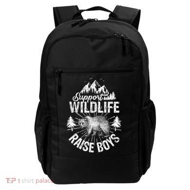 Support Wildlife Raise Boys Backpack