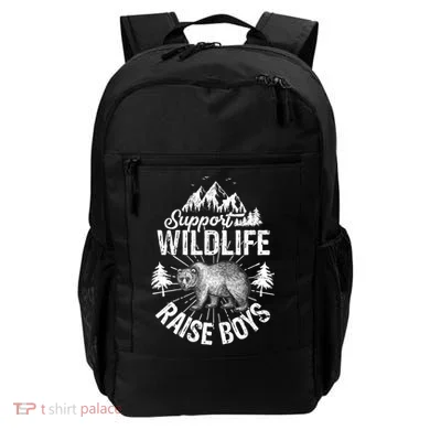 Support Wildlife Raise Boys Backpack