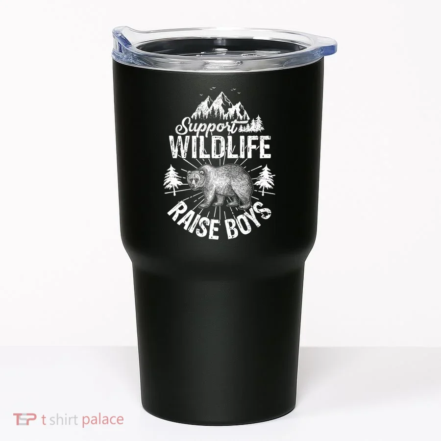 Support Wildlife Raise Boys Tumbler