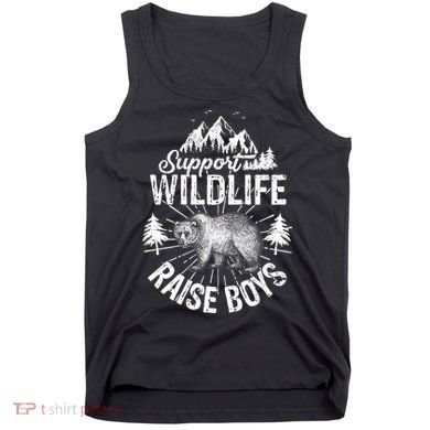 Support Wildlife Raise Boys Tank Top