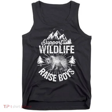 Support Wildlife Raise Boys Tank Top