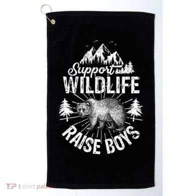 Support Wildlife Raise Boys Golf Towel