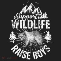 Support Wildlife Raise Boys Golf Towel thumb 3