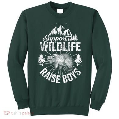 Support Wildlife Raise Boys Sweatshirt