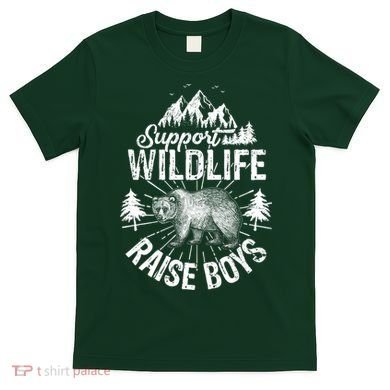 Support Wildlife Raise Boys T-Shirt