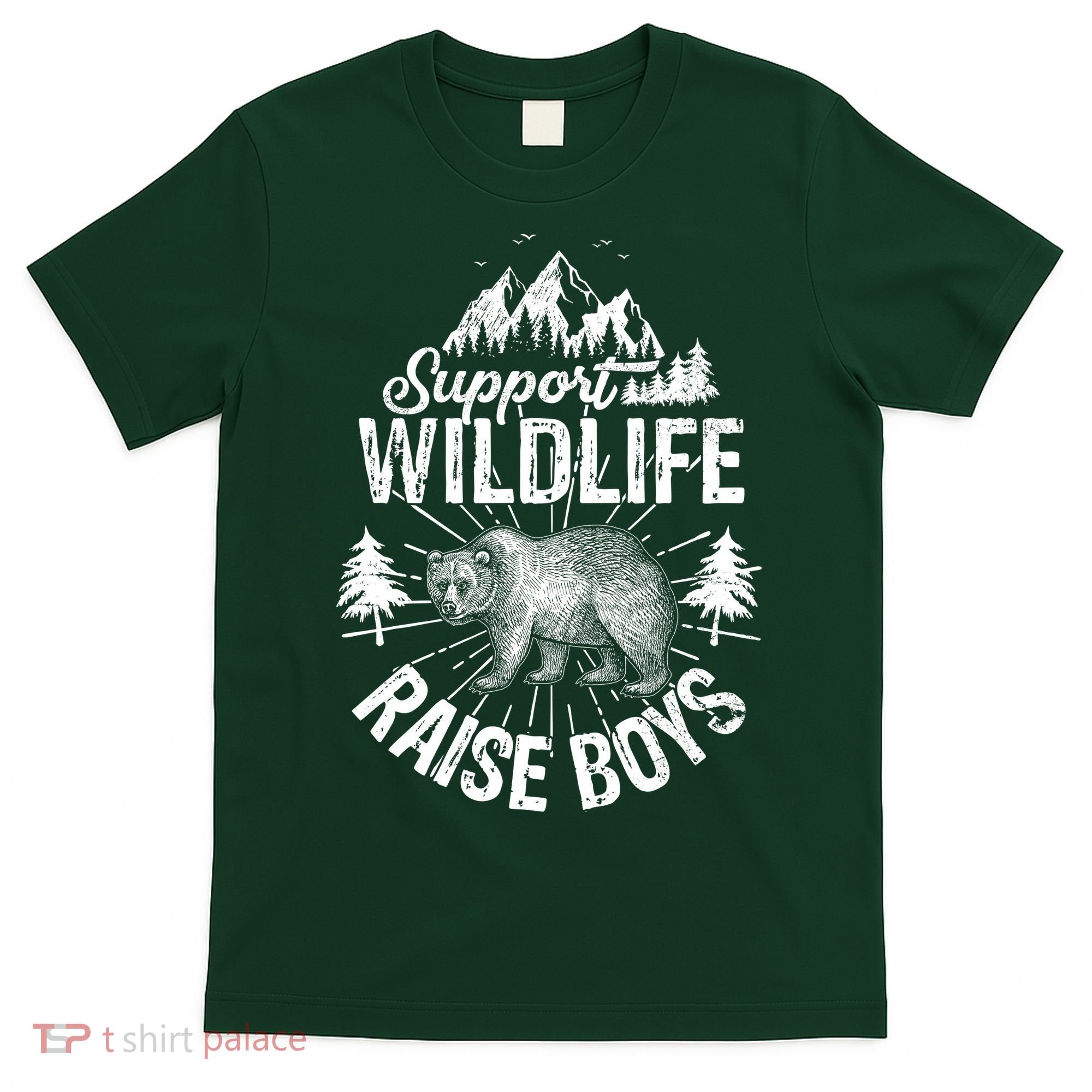 Support Wildlife Raise Boys T-Shirt
