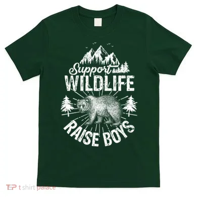 Support Wildlife Raise Boys T-Shirt