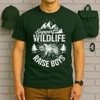 Support Wildlife Raise Boys T-Shirt thumb 6