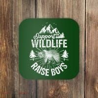Support Wildlife Raise Boys Coaster thumb 0