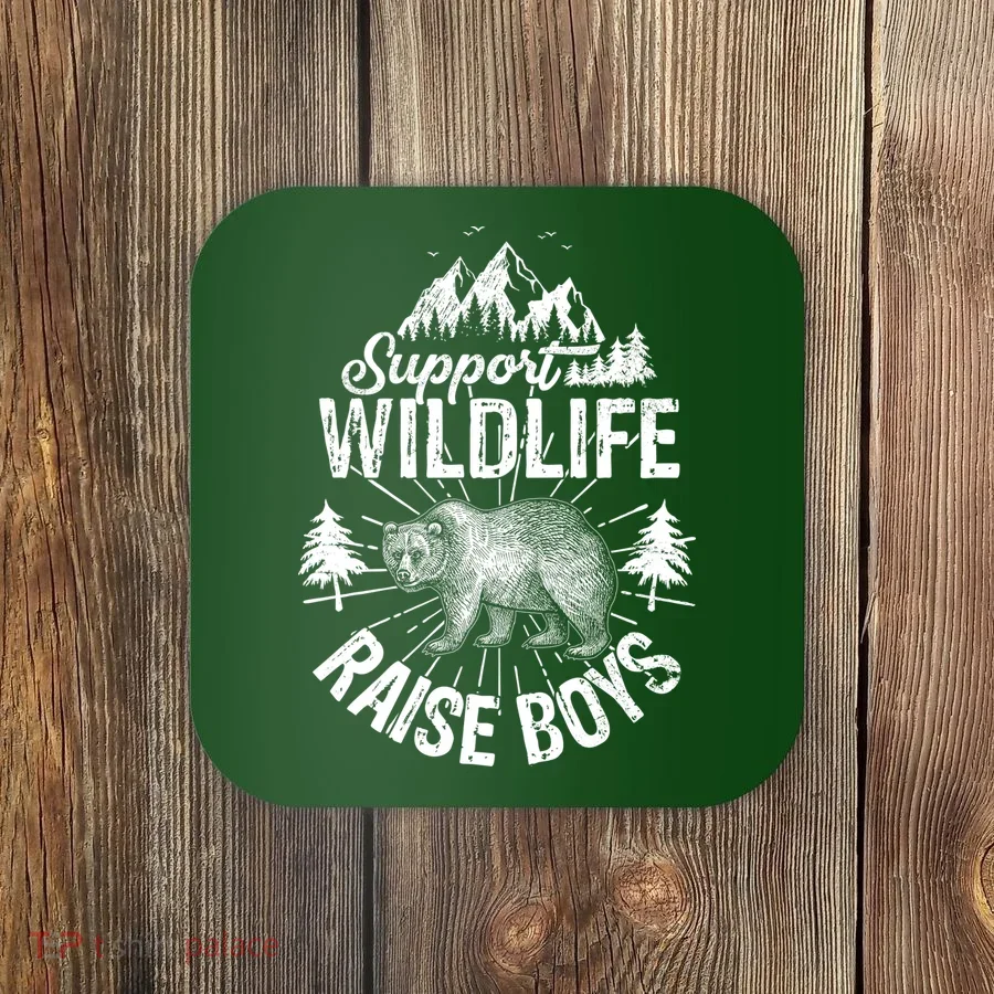 Support Wildlife Raise Boys Coaster