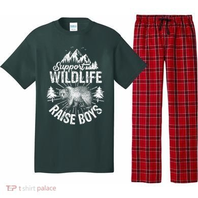 Support Wildlife Raise Boys Pajama Set