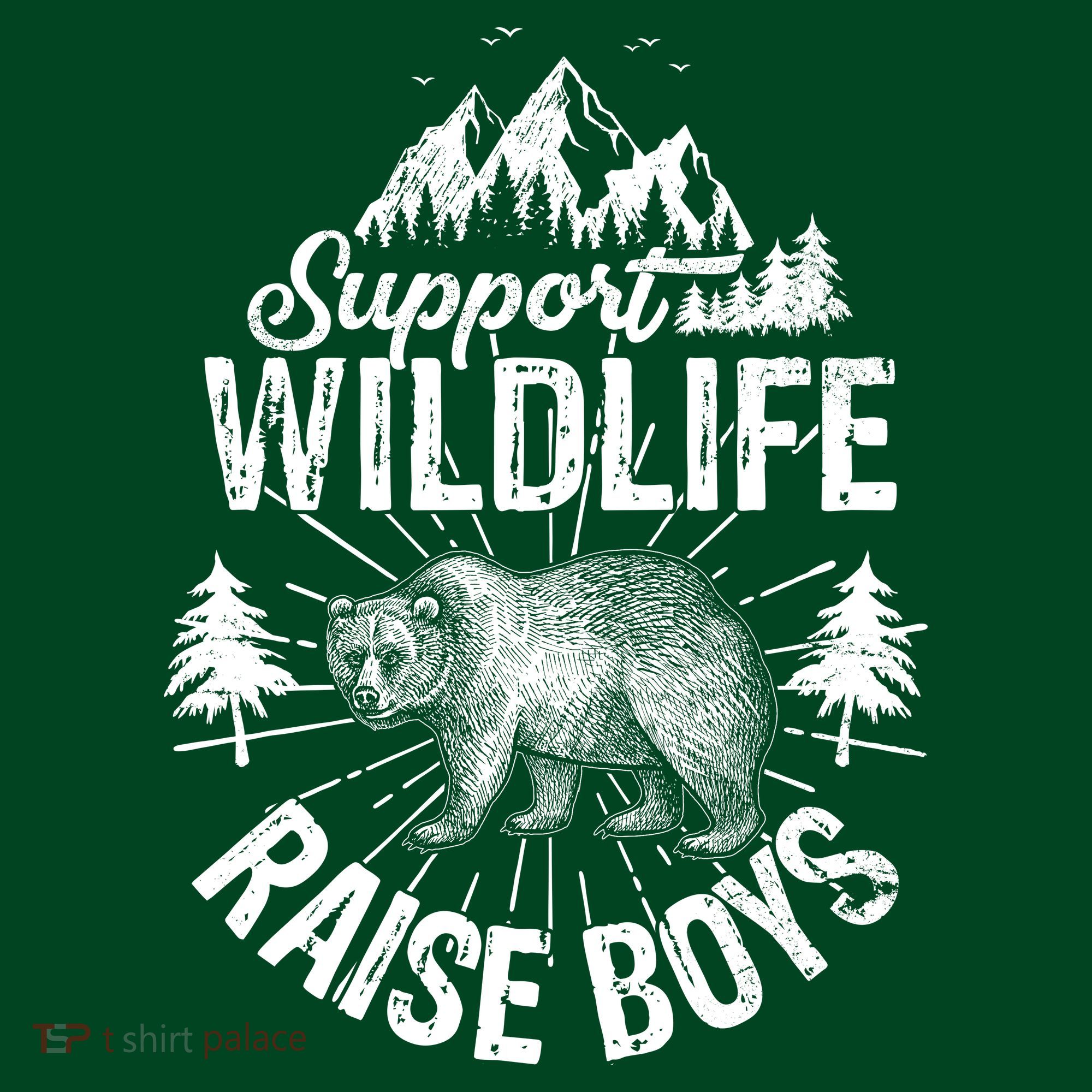 Support Wildlife Raise Boys Pajama Set