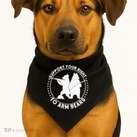Support Your Right To Arm Bears USA-Made Doggie Bandana thumb 1