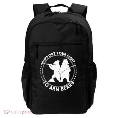 Support Your Right To Arm Bears Backpack
