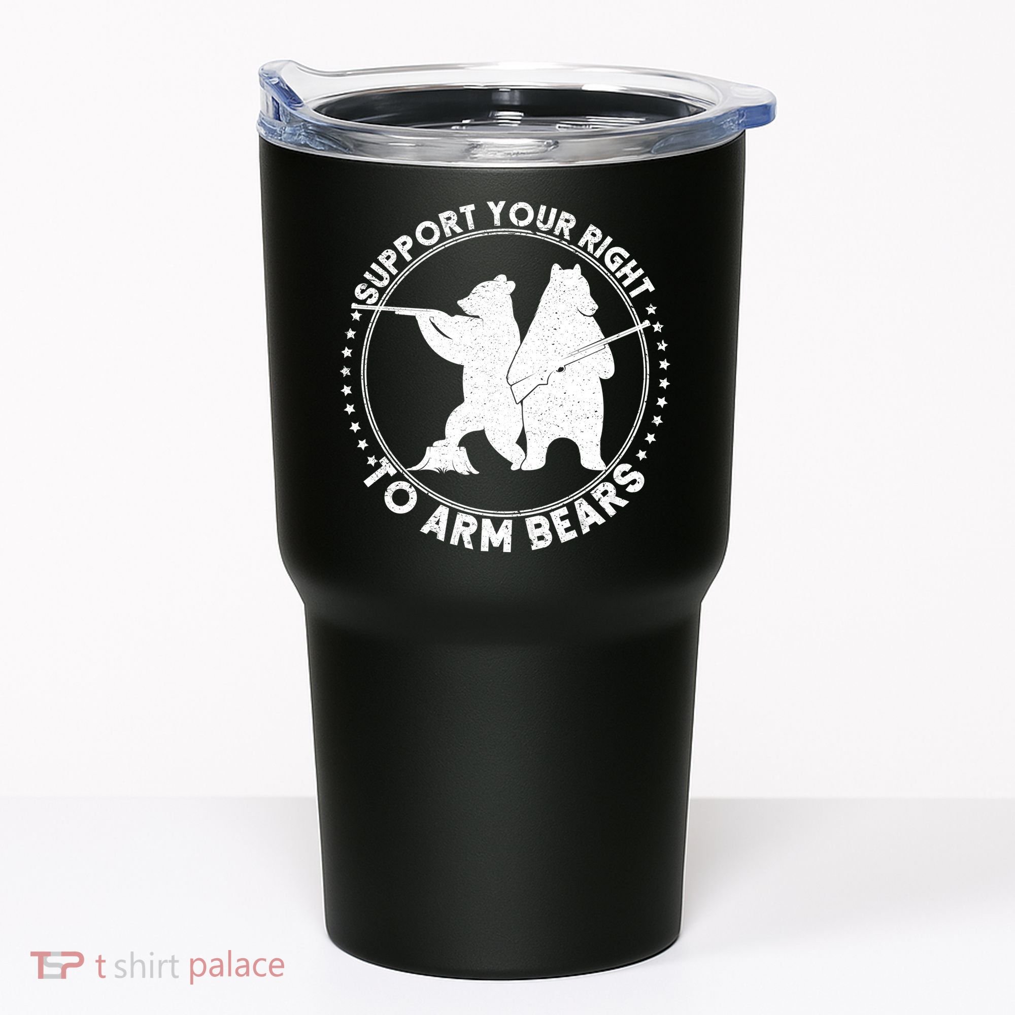 Support Your Right To Arm Bears Tumbler