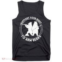 Support Your Right To Arm Bears Tank Top thumb 0