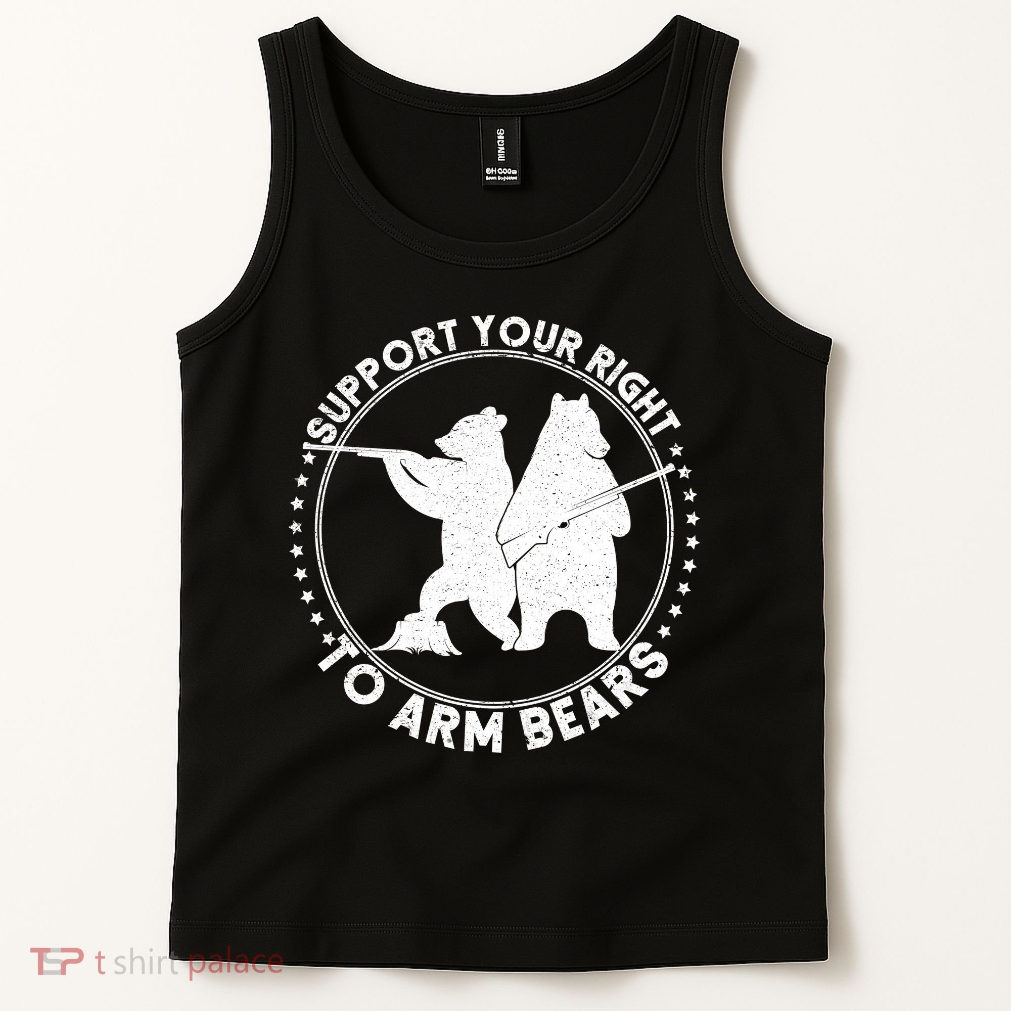 Support Your Right To Arm Bears Tank Top