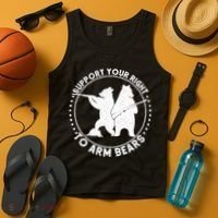 Support Your Right To Arm Bears Tank Top thumb 4