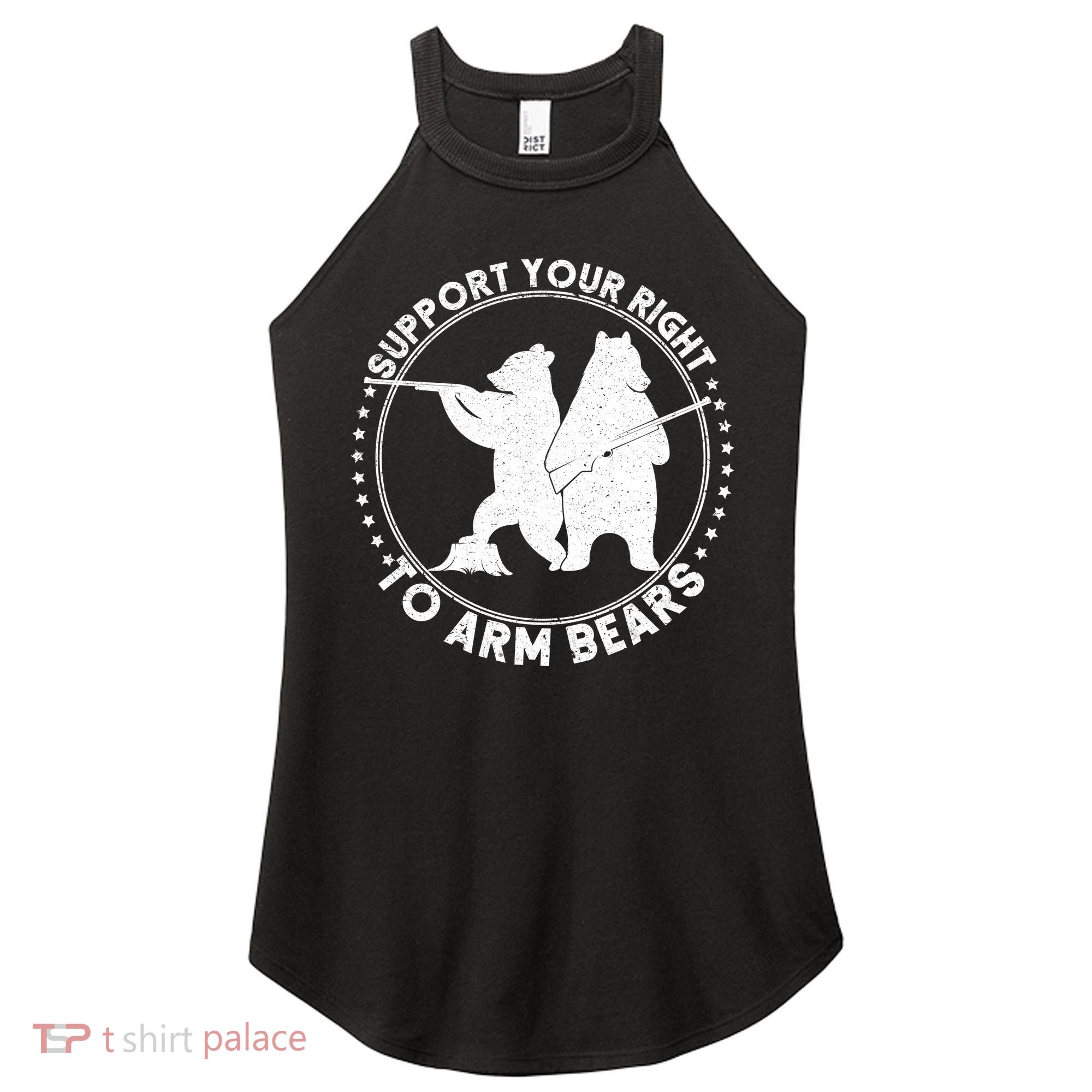 Support Your Right To Arm Bears Women's Perfect Tri Rocker Tank