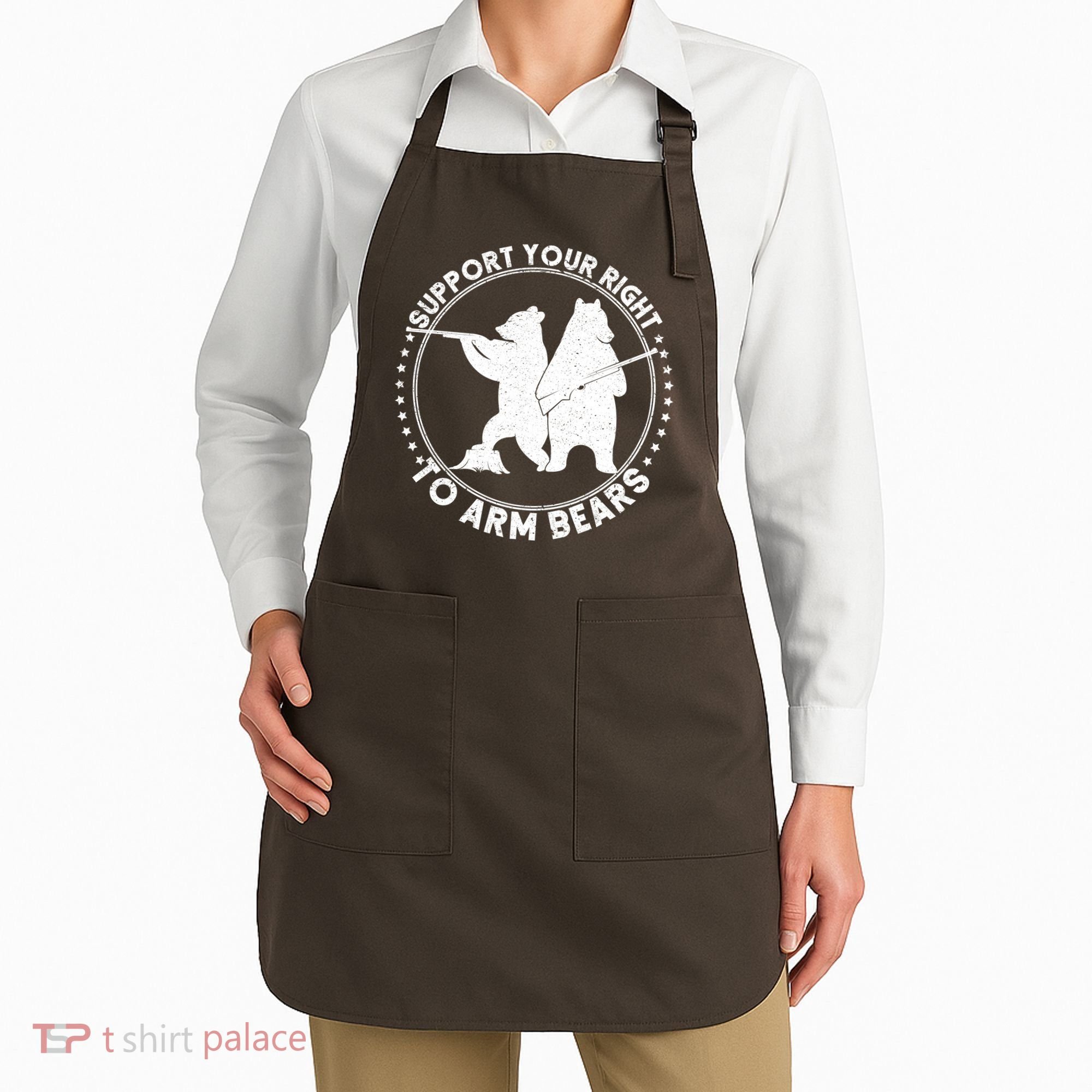 Support Your Right To Arm Bears Apron