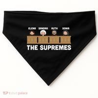  Supreme Court RBG Ginsburg The Supremes USA-Made Doggie Bandana thumb 0