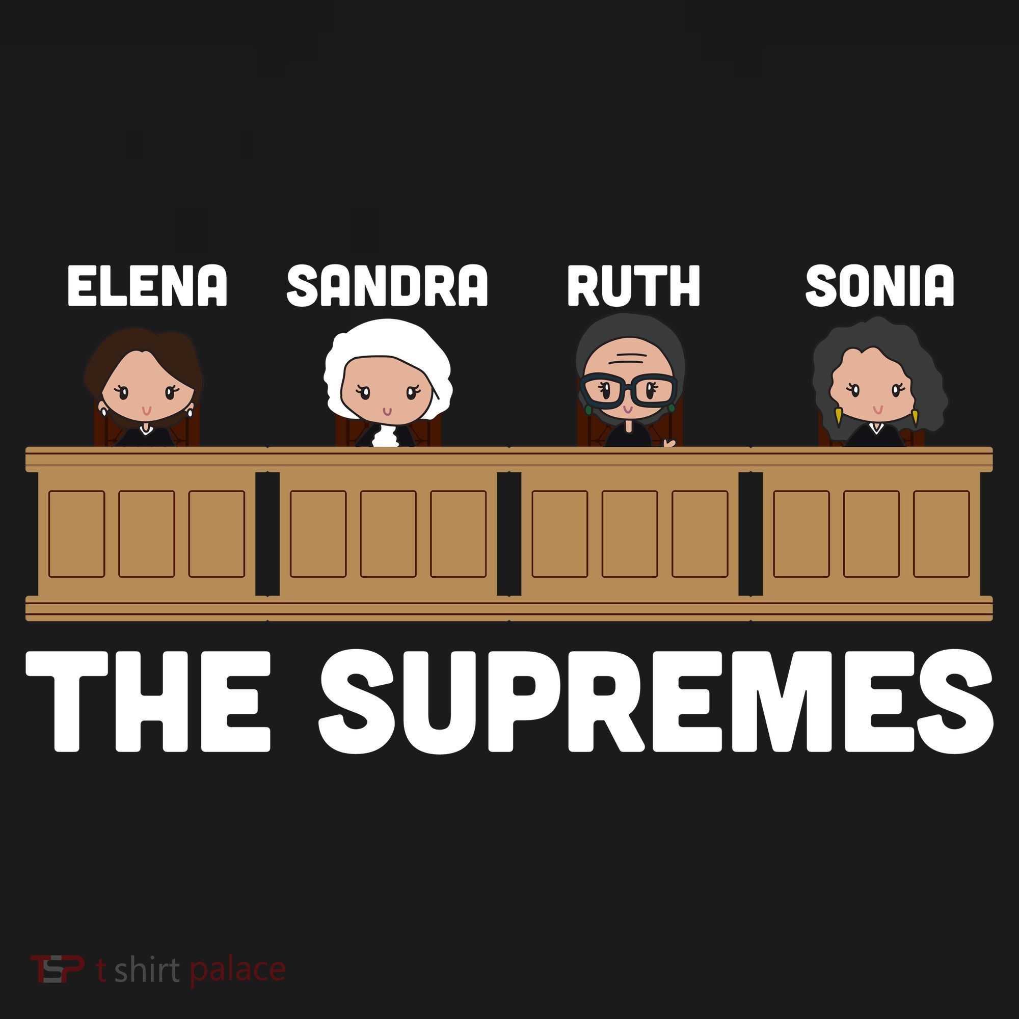  Supreme Court RBG Ginsburg The Supremes USA-Made Doggie Bandana