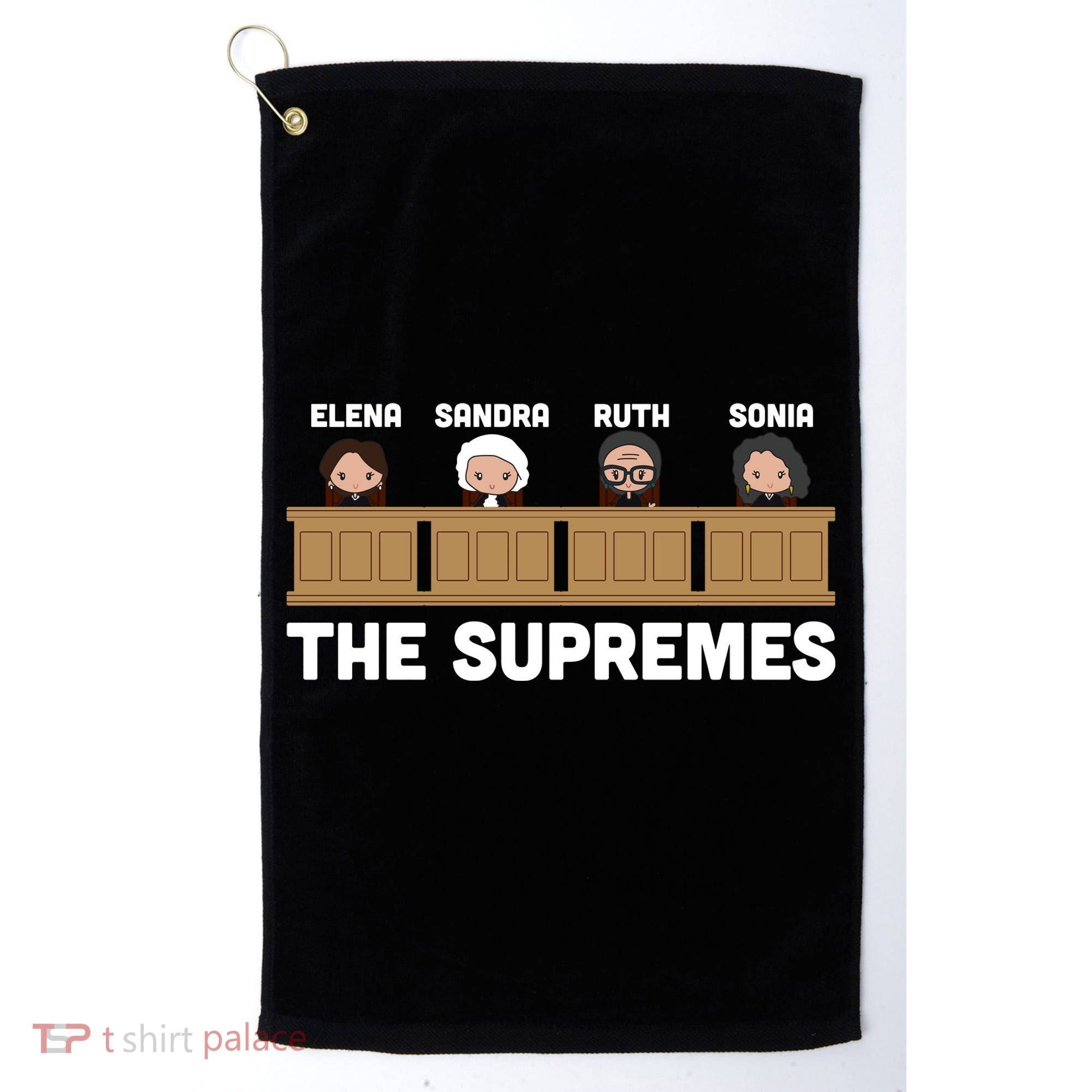  Supreme Court RBG Ginsburg The Supremes Golf Towel