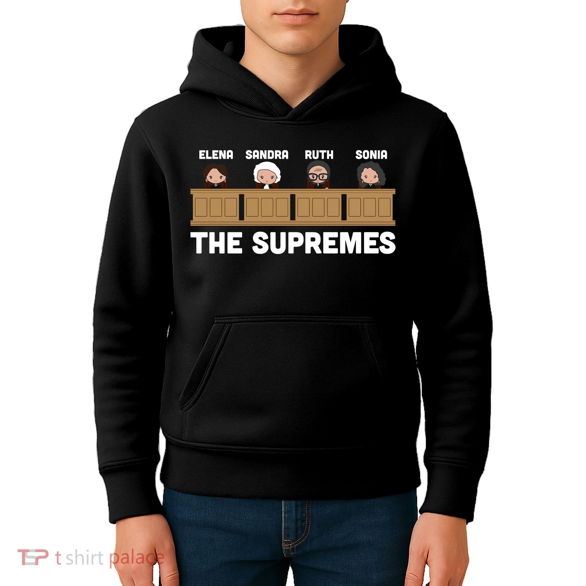  Supreme Court RBG Ginsburg The Supremes Kids Hoodie