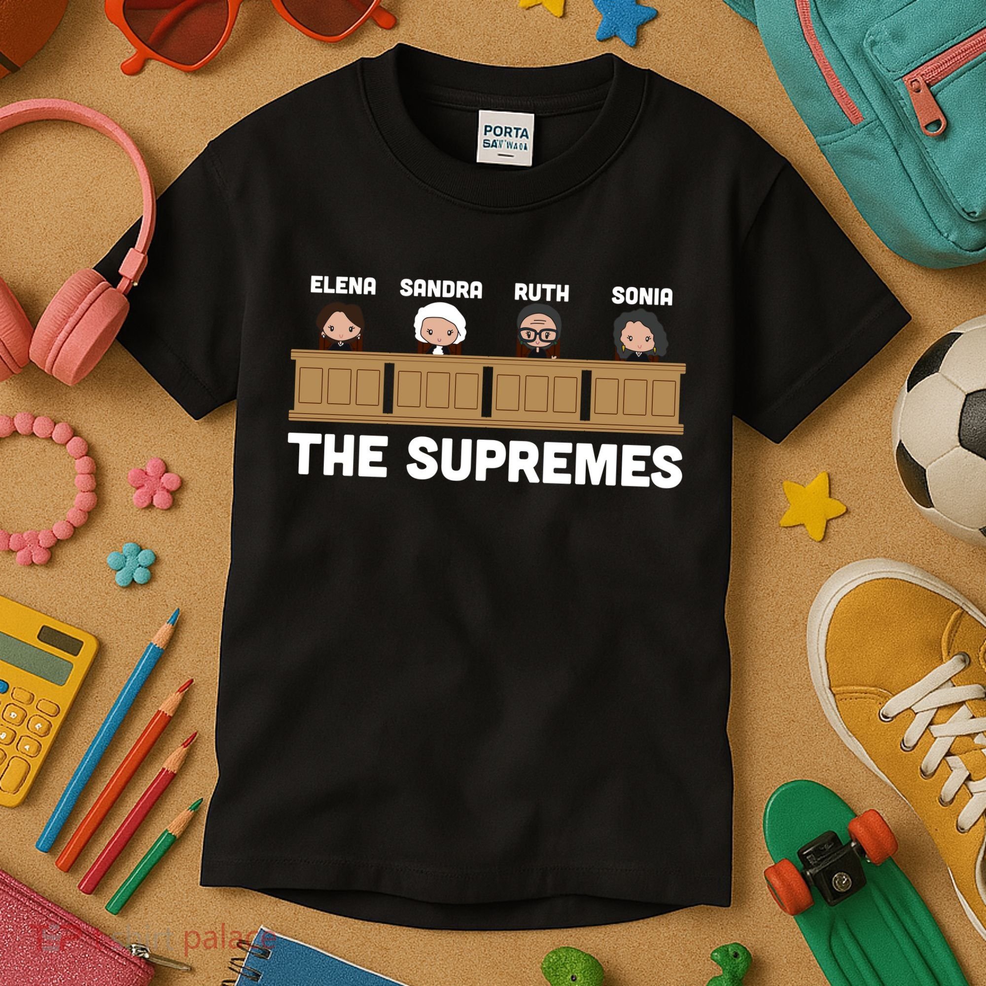  Supreme Court RBG Ginsburg The Supremes Kids T-Shirt