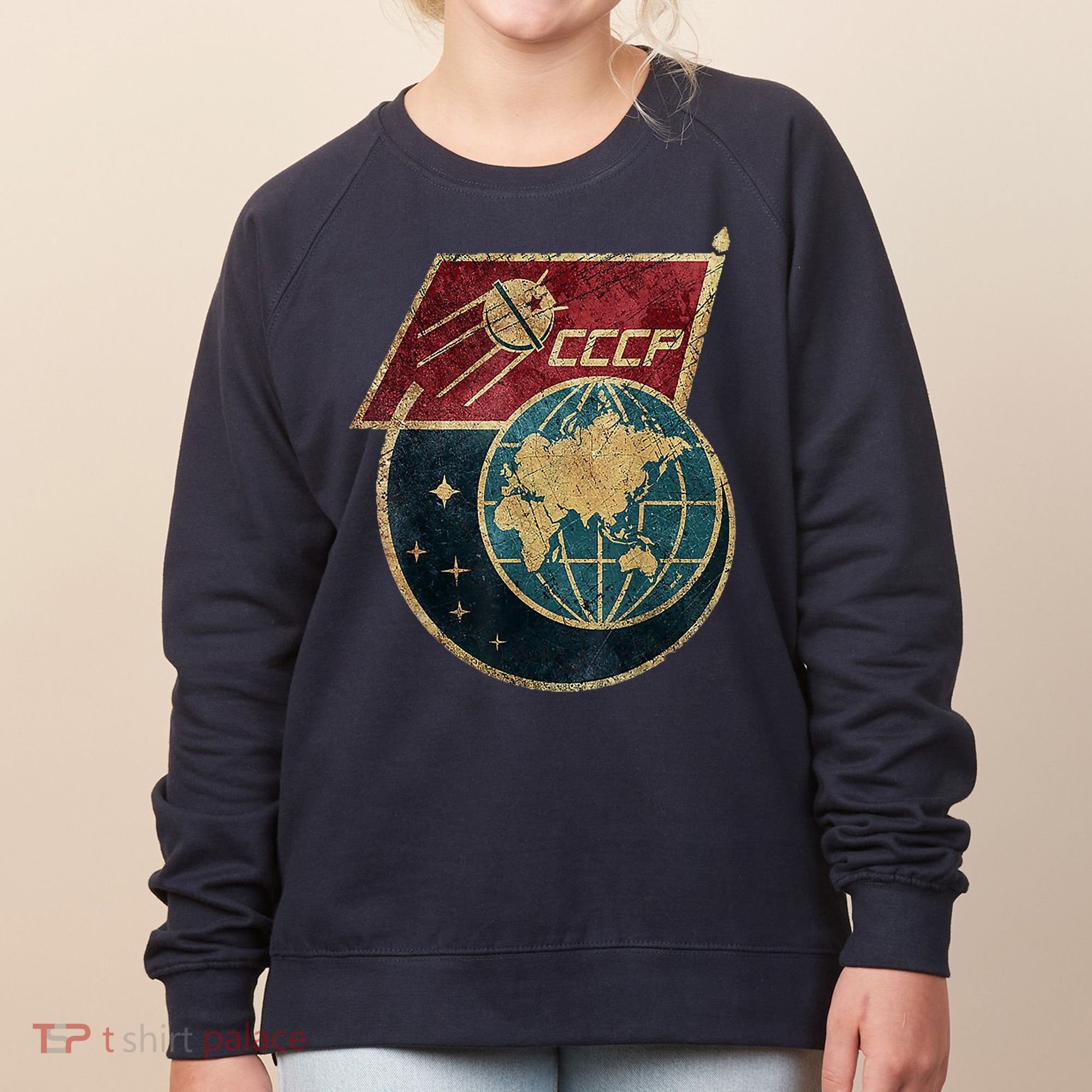 Soviet Union Russia CCCP Global Women's Sweatshirt