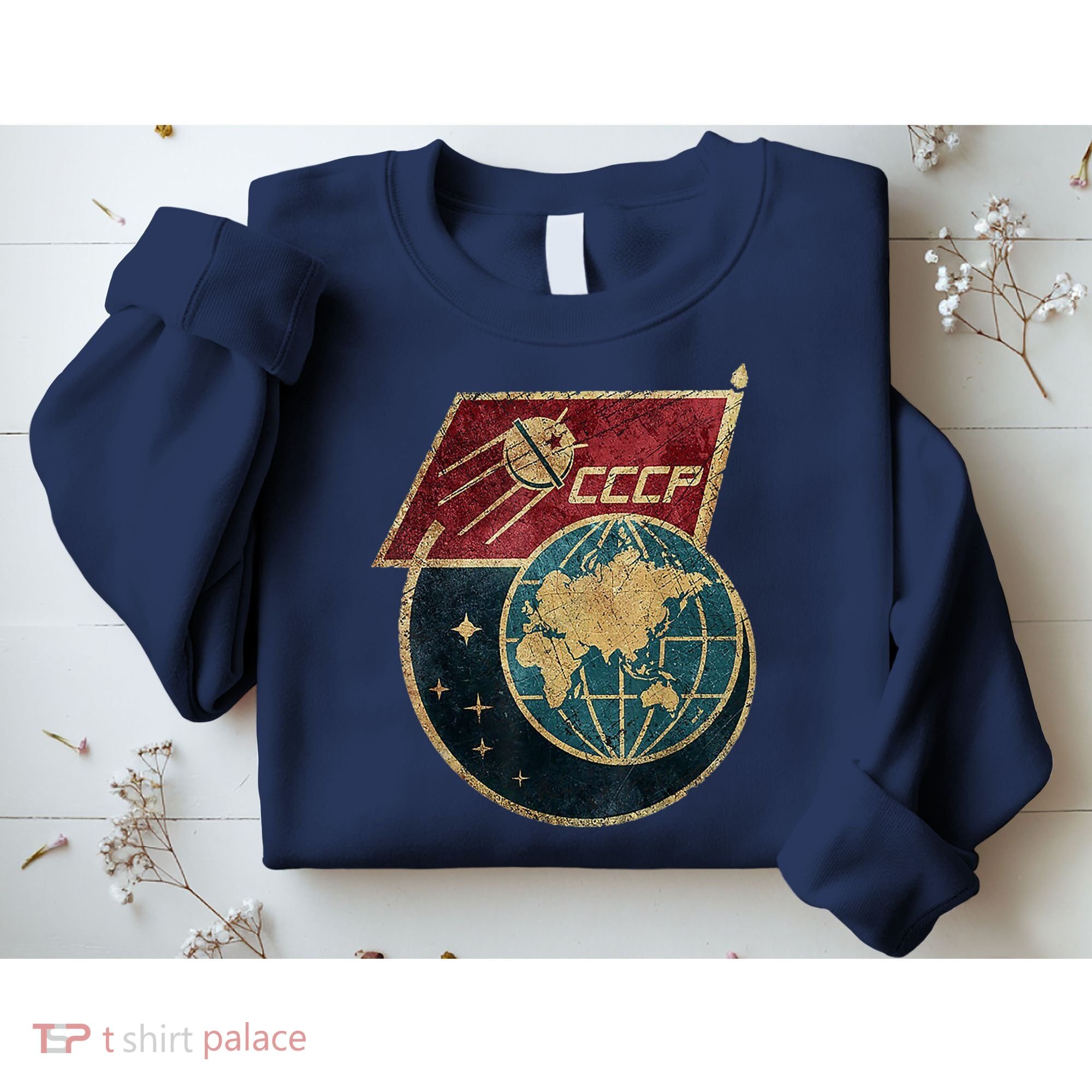 Soviet Union Russia CCCP Global Sweatshirt