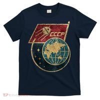 Soviet Union Russia CCCP Global T-Shirt thumb 0