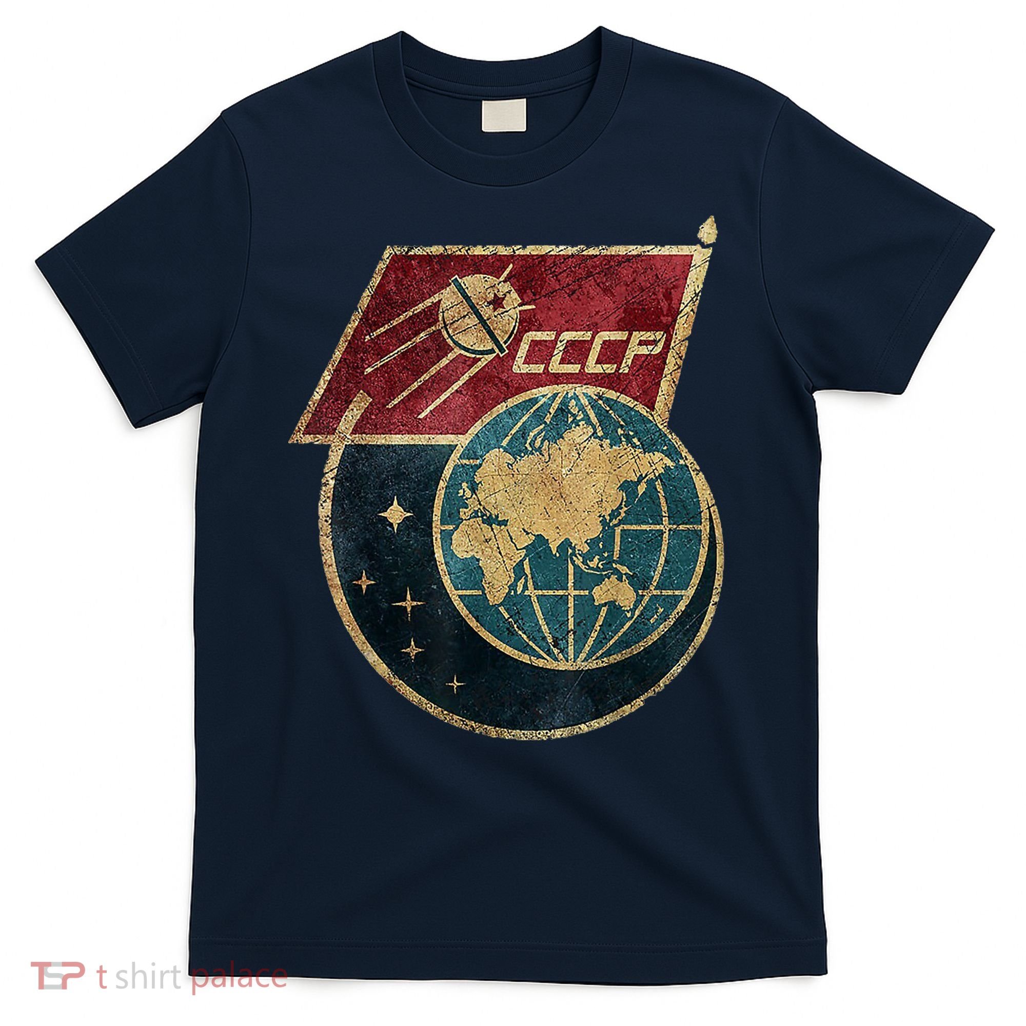 Soviet Union Russia CCCP Global T-Shirt