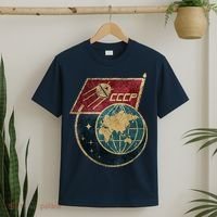 Soviet Union Russia CCCP Global T-Shirt thumb 2