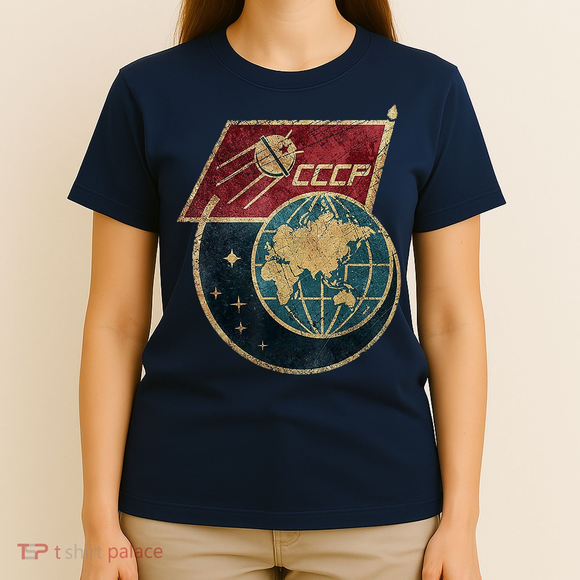 Soviet Union Russia CCCP Global T-Shirt