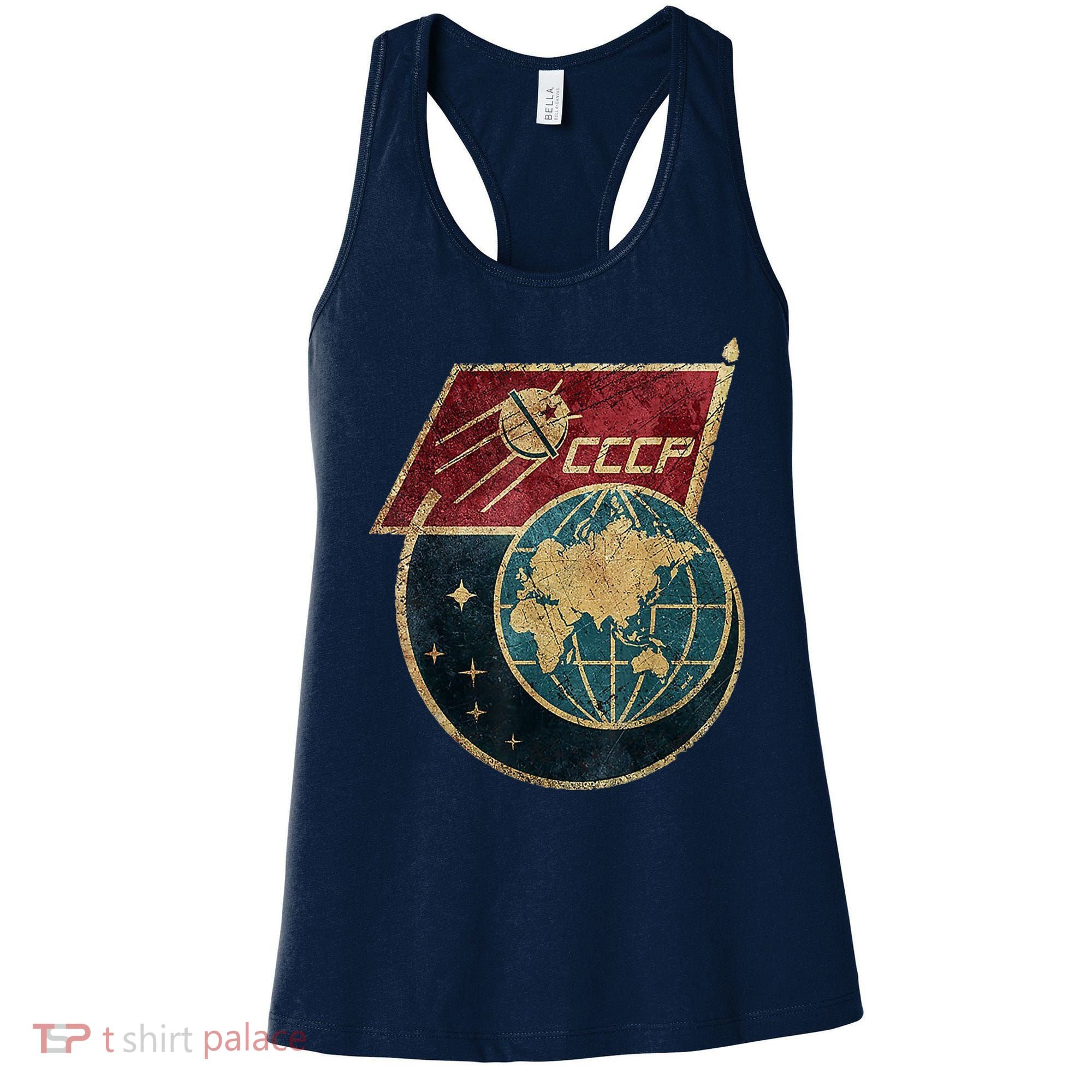 Soviet Union Russia CCCP Global Women's Tank Top