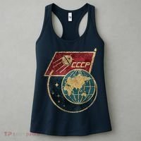 Soviet Union Russia CCCP Global Women's Tank Top thumb 3