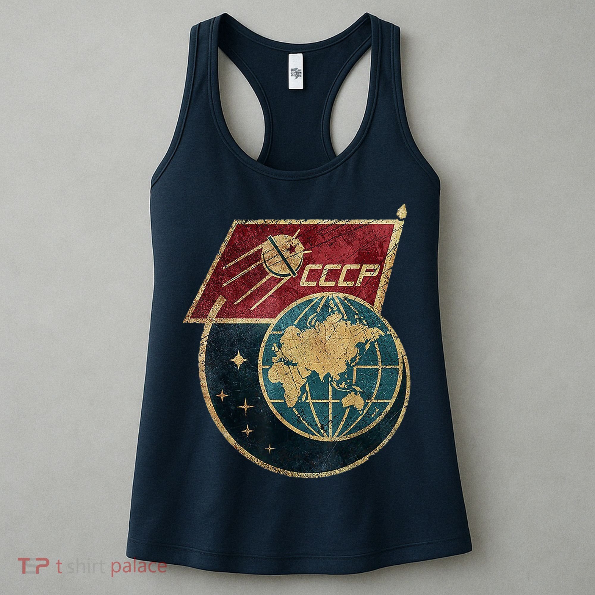 Soviet Union Russia CCCP Global Women's Tank Top