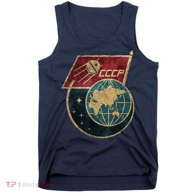 Soviet Union Russia CCCP Global Tank Top