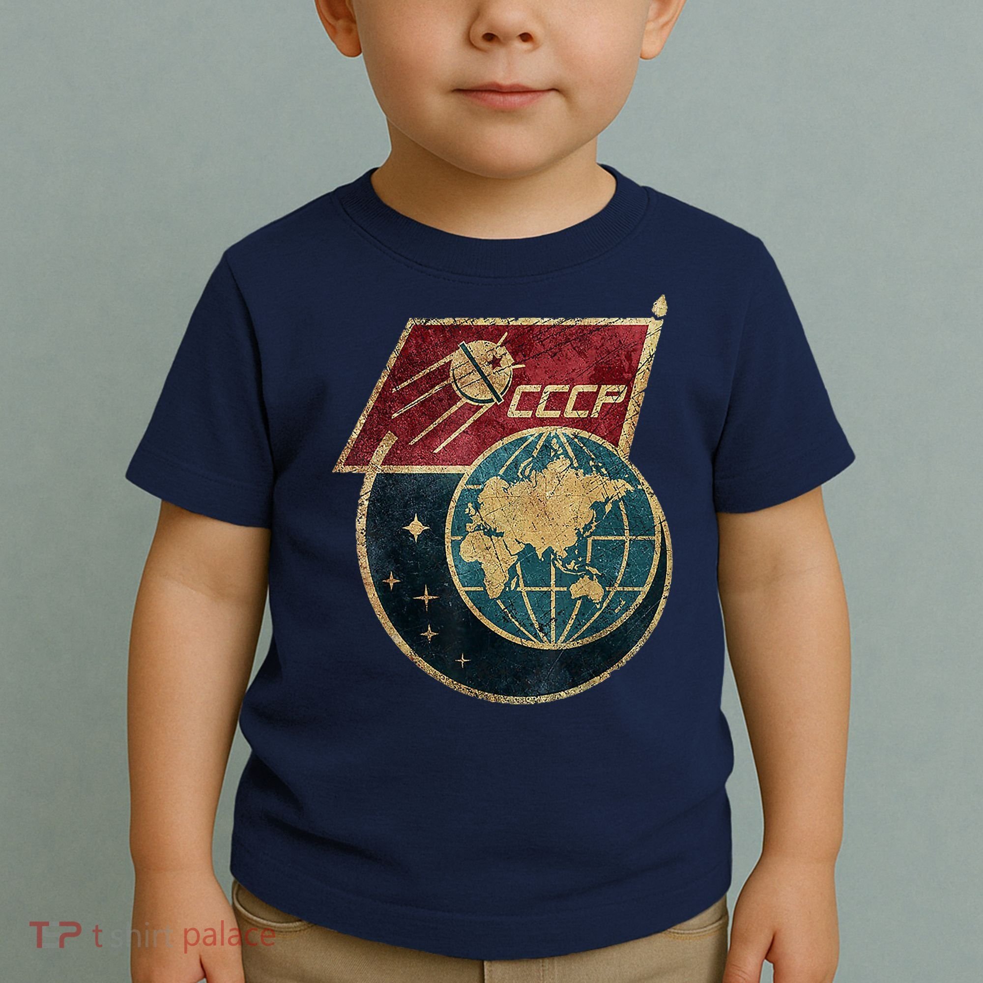 Soviet Union Russia CCCP Global Toddler T-Shirt