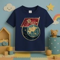 Soviet Union Russia CCCP Global Toddler T-Shirt thumb 3