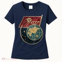 Soviet Union Russia CCCP Global Women's T-Shirt thumb 0