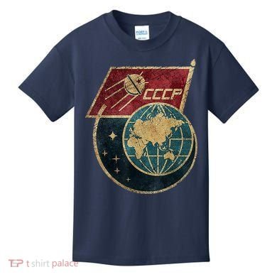 Soviet Union Russia CCCP Global Kids T-Shirt