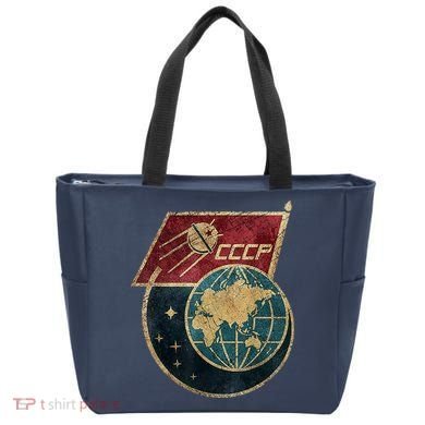 Soviet Union Russia CCCP Global Tote Bag