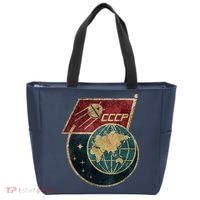 Soviet Union Russia CCCP Global Tote Bag thumb 0