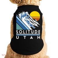 Solitude Utah Retro Ski Doggie Tank thumb 0