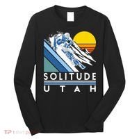 Solitude Utah Retro Ski Long Sleeve Shirt thumb 0