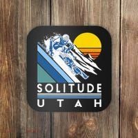 Solitude Utah Retro Ski Coaster thumb 0