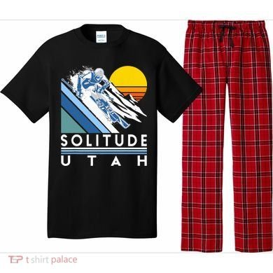 Solitude Utah Retro Ski Pajama Set